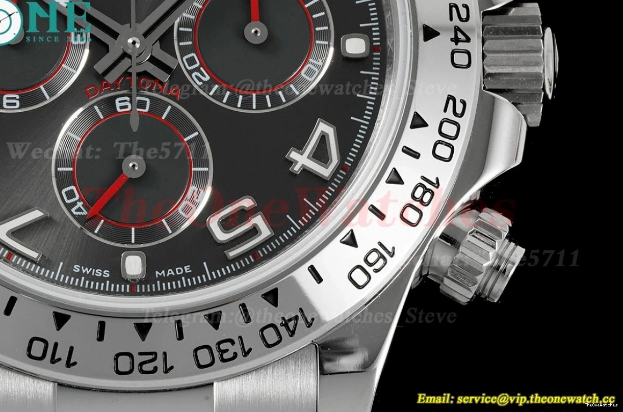 40mm SS Grey SS Daytona Dial A7750 OMF 116509 1227